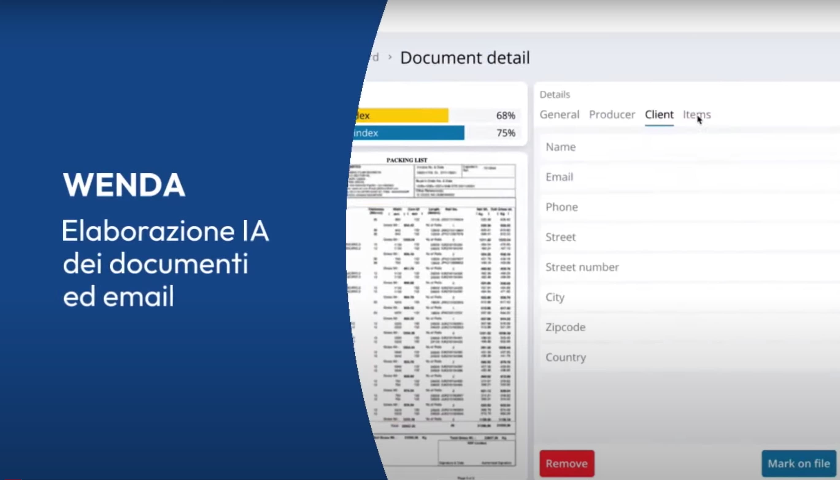 Come ridurre del 60% il tempo di data entry dai DDT con l'AI di Wenda